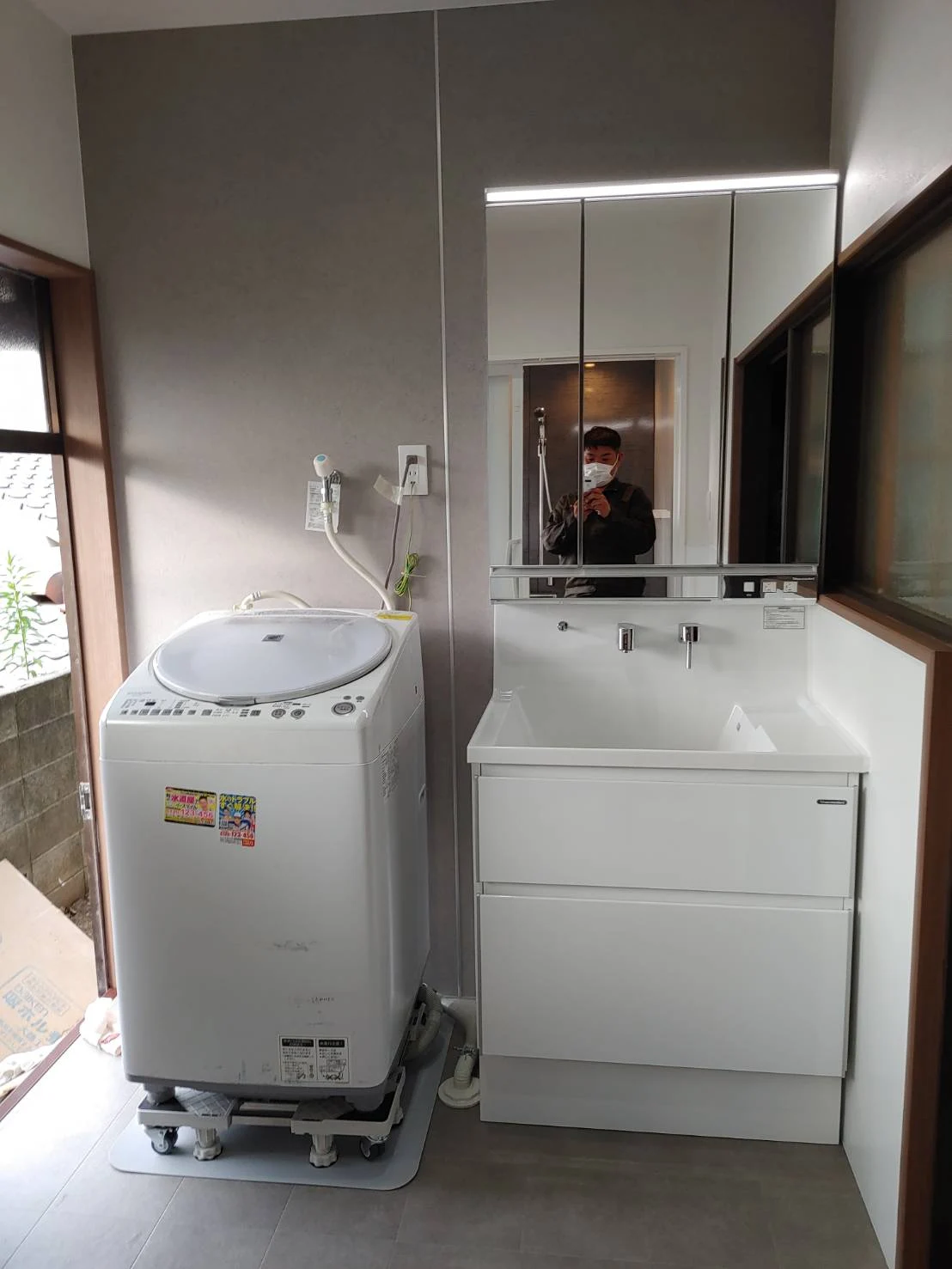 日昇の施工記録／洗面所